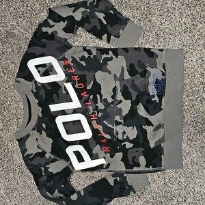 Polo by Ralph Lauren Crew  Neck  Sweatshirt w/ Front Pocket in Boys size 7